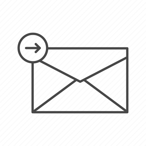 Envelope, forward, mail icon - Download on Iconfinder
