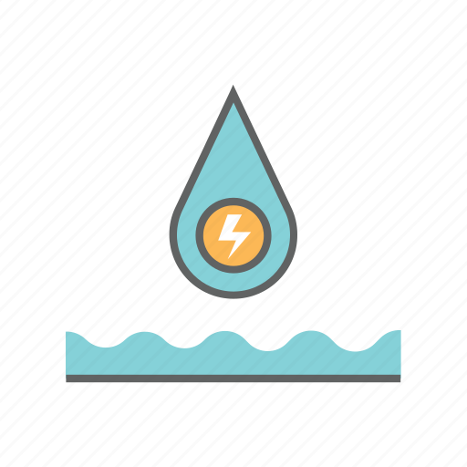 Efficiency, electric, energy, environment, nature, power, water icon - Download on Iconfinder