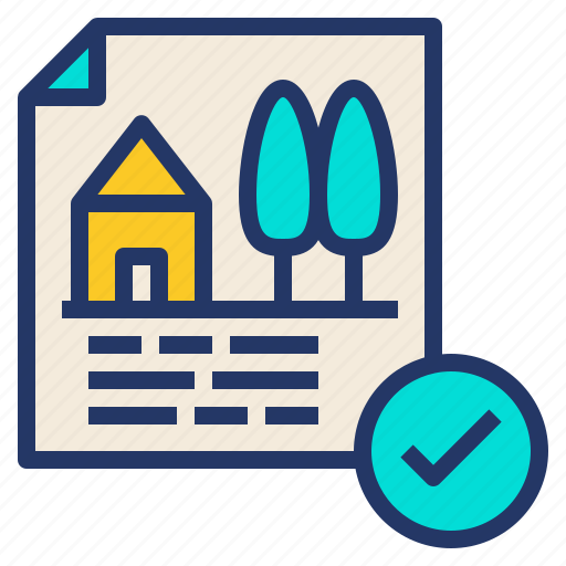 Approved, assessment, document, eia, environmental, impact icon - Download on Iconfinder