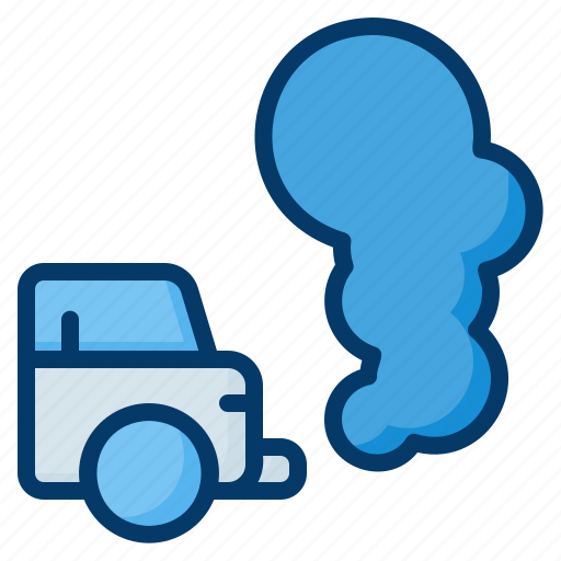 Car, pollution, contamination, co2, chemicals, transportation icon - Download on Iconfinder