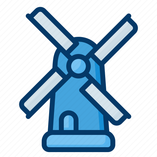 Windmill, wind, energy, eolic, ecology, environment icon - Download on Iconfinder