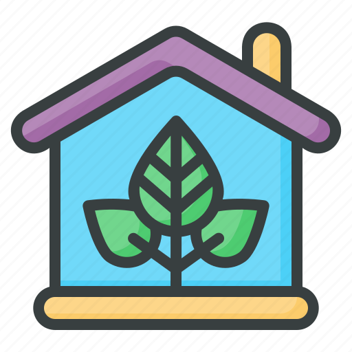 Eco, home, house, earth, day icon - Download on Iconfinder