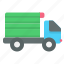 garbage, truck, recycling, car 