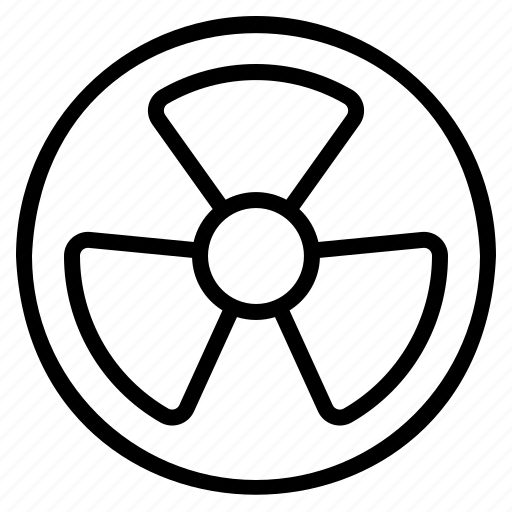 Radioactive, nuclear, energy, power, signaling, radiation icon - Download on Iconfinder