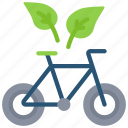 eco, friendly, cycling, bike, bicycle, leaves