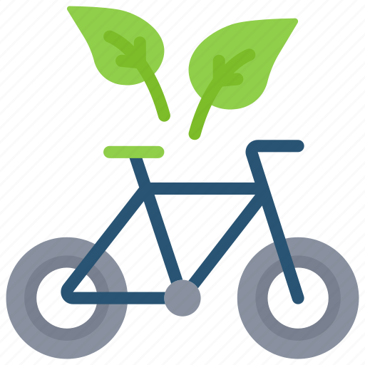 Eco, friendly, cycling, bike, bicycle, leaves icon - Download on Iconfinder