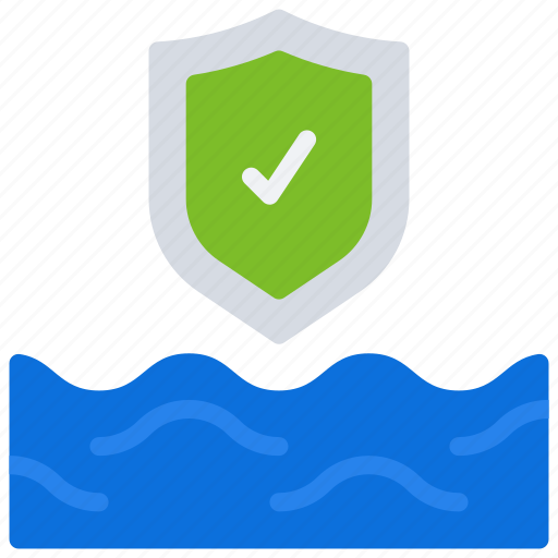 Protected, ocean, eco, friendly, protection, shield, shielded icon - Download on Iconfinder