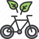 eco, friendly, cycling, bike, bicycle, leaves