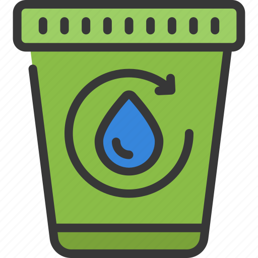 Recycle, bin, eco, friendly, recycling, water icon - Download on Iconfinder