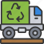 recycle, truck, eco, friendly, lorry 