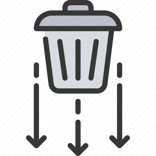 Reduce, waste, eco, friendly, bin, reduction, wastage icon - Download on Iconfinder