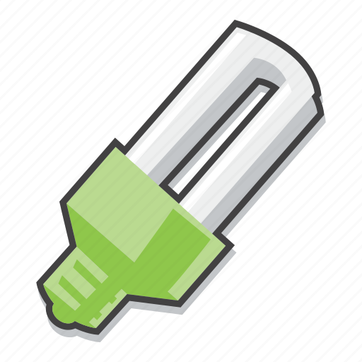 Energy saving, environment protection, fluorescent lamp icon - Download on Iconfinder