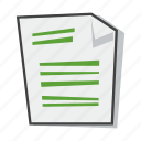 document, file, recycled paper, sheet