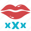 sexy, lip, mark, kiss, mouth, xxx 