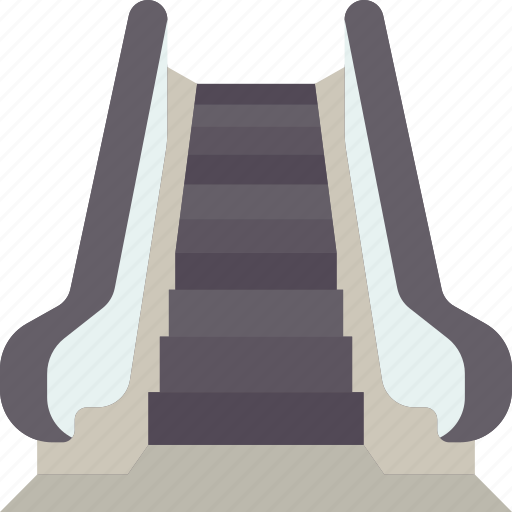 Escalator, stairs, moving, up, down icon - Download on Iconfinder