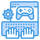 game, joystick, keyboard, online, setting, video