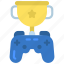 controller, trophy, gaming, award, reward, first 