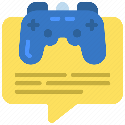 Game, chat, gaming, conversation, support, communications icon - Download on Iconfinder