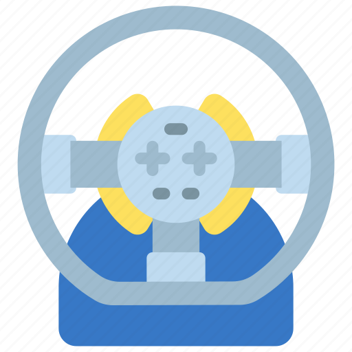 Steering, wheel, controller, gaming, racing, game, car icon - Download on Iconfinder