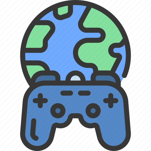 Global, gaming, earth, world, online, game, controller icon - Download on Iconfinder