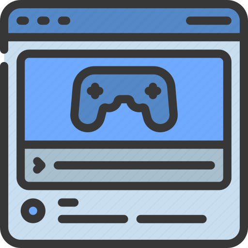 Streaming, website, gaming, browser, internet icon - Download on Iconfinder