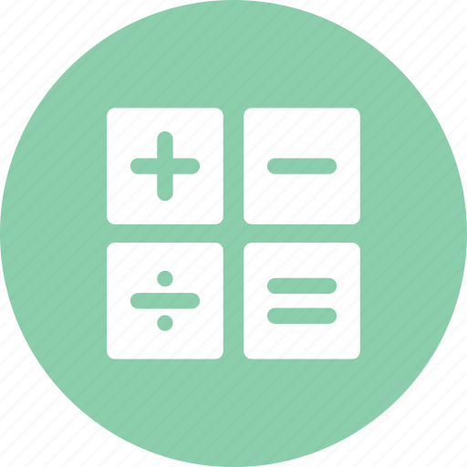 Add, calculate, calculator, equal, math, minus icon - Download on Iconfinder
