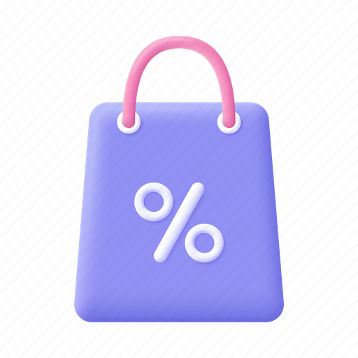 Shopping bag, bag, buy, store, shopping 3D illustration - Download on Iconfinder