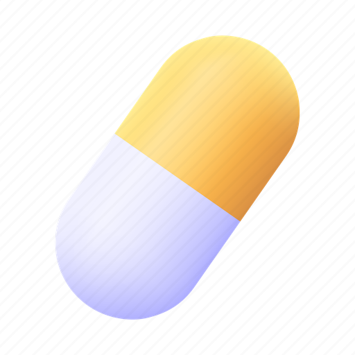 Pill, medical, health, drug, healthcare 3D illustration - Download on Iconfinder