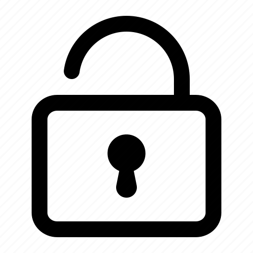 Padlock, unlock, unlocked, lock, security, protection icon - Download on Iconfinder