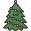 christmas, tree, light, decoration, happy 