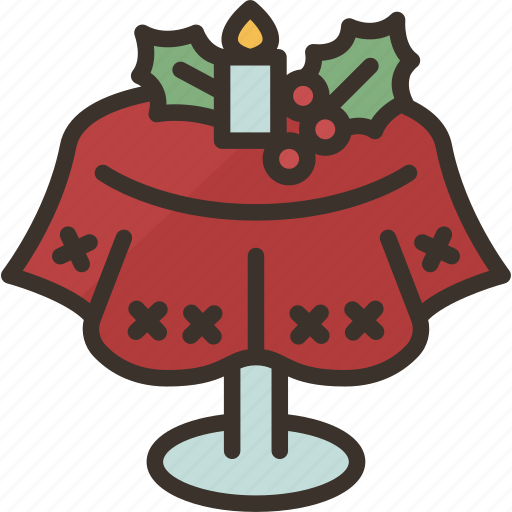 Tablecloth, christmas, linens, table, setting icon - Download on Iconfinder