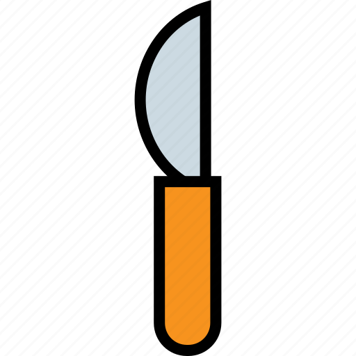 Blade, cutting, eating, kitchen, knife, tool icon - Download on Iconfinder