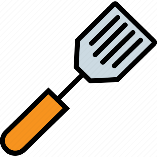 Cooking, food tool, kitchen flipper, kitchen utensil, spatula icon -  Download on Iconfinder