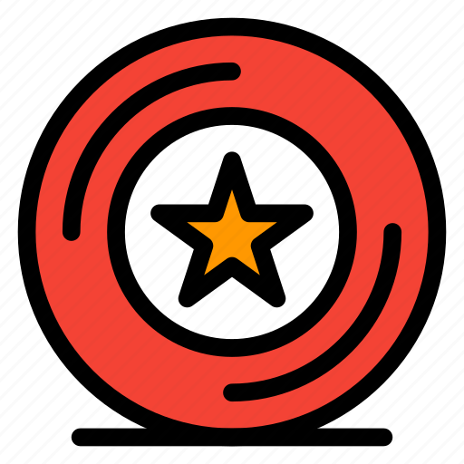 Basic, bright, star icon - Download on Iconfinder