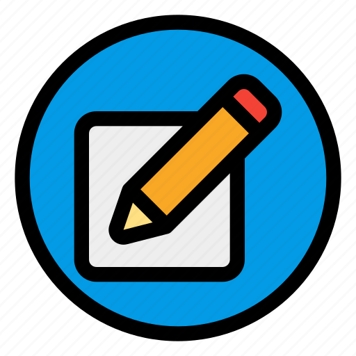 Edit, write, pencil, modify icon - Download on Iconfinder