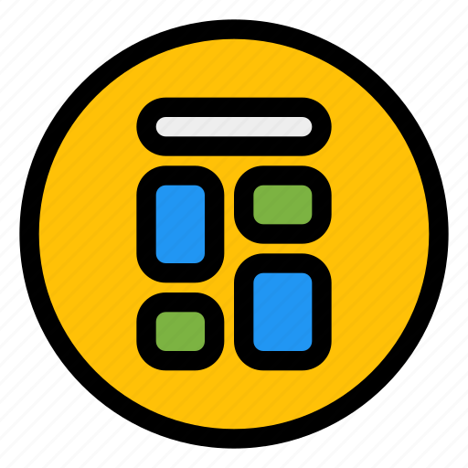 Dashboard, grid, layout, ui icon - Download on Iconfinder