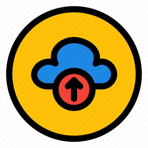 Cloud, upload, server, network icon - Download on Iconfinder