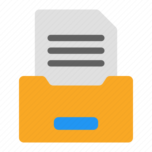 Archive, file, document, storage, office icon - Download on Iconfinder
