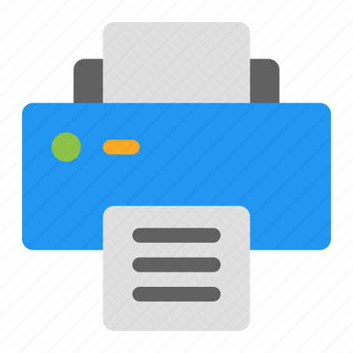 Printer, machine, paper, office, document icon - Download on Iconfinder
