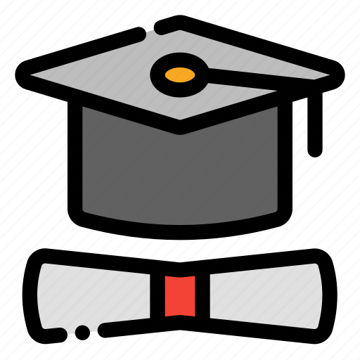 Diploma, certificate, paper, graduation, achievement icon - Download on Iconfinder