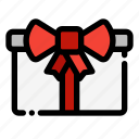 gift, present, box, ribbon, prize