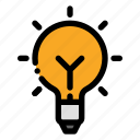 idea, light, inspiration, bulb, innovation