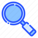 search, find, button, magnifier, research