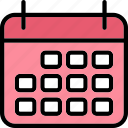 date, schedule, calendar, event, month