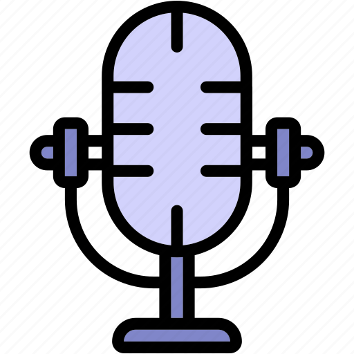Device, microphone, podcast, radio, recorder icon - Download on Iconfinder
