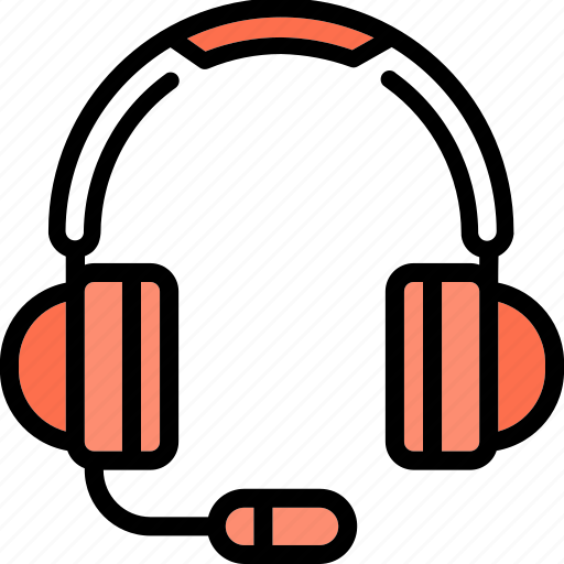 Headphone, customer, headset, support, music icon - Download on Iconfinder