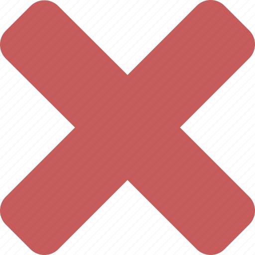 Cancel, close, delete, red x, remove icon - Download on Iconfinder