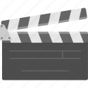 clapboard, movie
