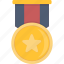 award, gold, medal 