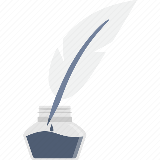 Feather, ink, write icon - Download on Iconfinder